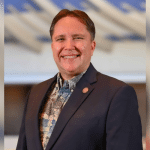 Official portrait of Acting Governor Keith Regan.